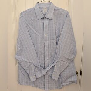 Men's Blue Checkered Shirt